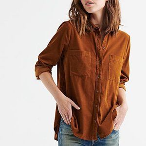 Lucky Brand | Brown Corduroy Classic Shirt